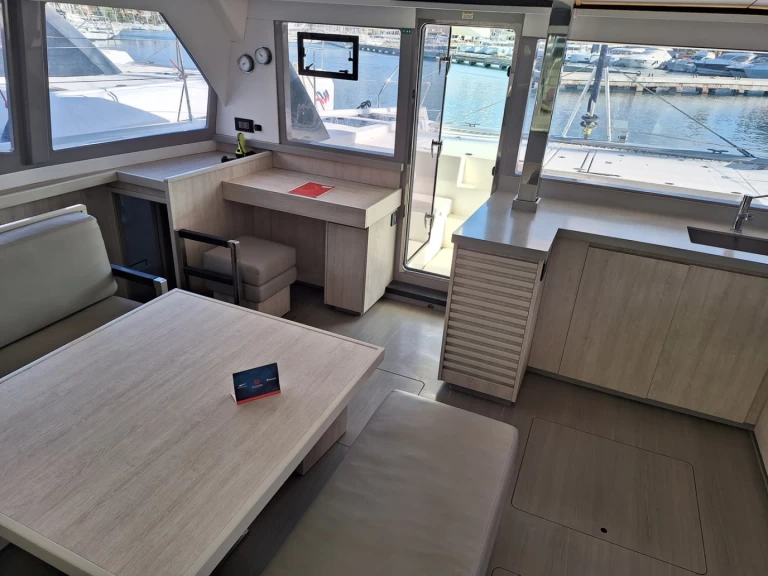 Leopard Catamarans / Robertson & Caine Leopard 45 charter bareboat or skippered in  Furnari