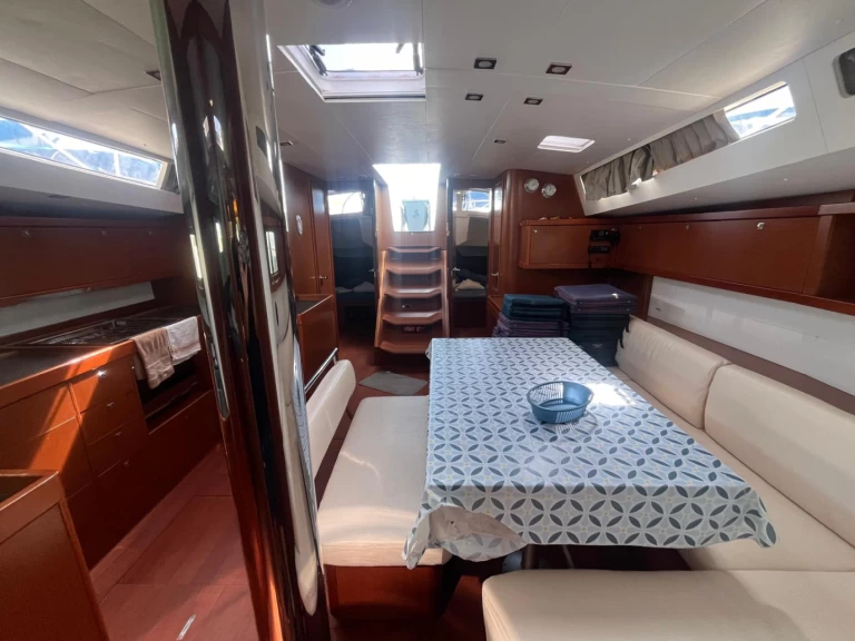 Bénéteau Oceanis 48 charter bareboat or skippered in  Cannigione