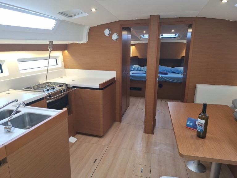 Charter a Jeanneau Sun Odyssey 490 in Furnari on Samboat