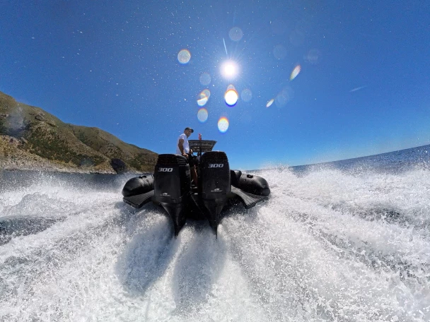 Hire RIB Olympia Boat  with a boat licence