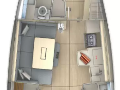 Yacht charter Jezera - Dufour Dufour 41 on SamBoat