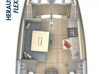 Hire Sailboat with or without skipper Dufour Biograd na Moru