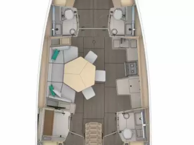 Sailboat hire in Trogir - Dufour Dufour 44