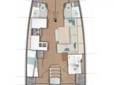 Yacht hire Jezera cheap Sun Odyssey 490