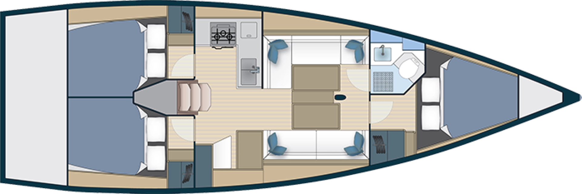 Yacht hire Biograd na Moru cheap More 40