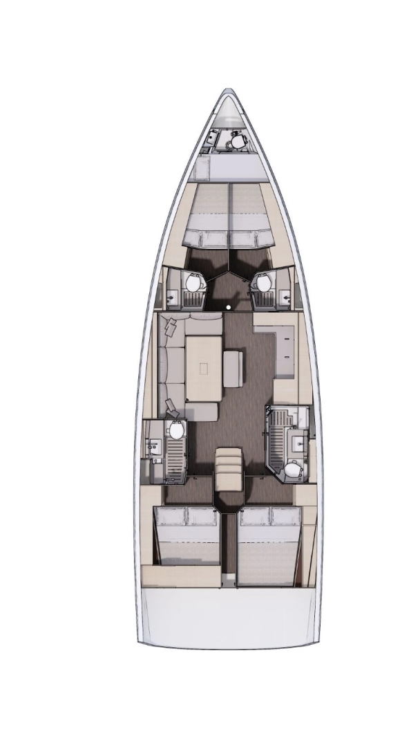 Hire Sailboat Dufour with a boat licence