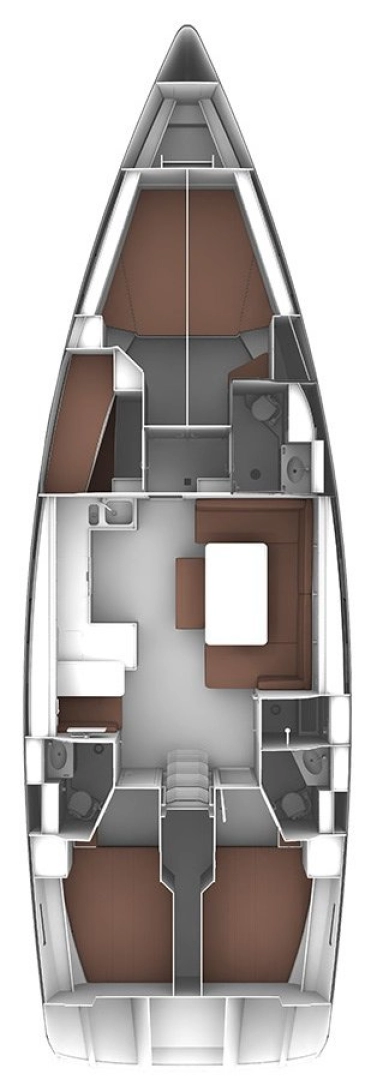 Sailboat hire in Lávrio - Bavaria Cruiser 51