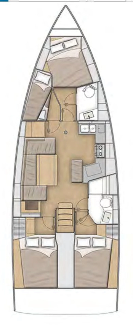 Charter a Bénéteau Oceanis 40.1 in Lávrio on Samboat