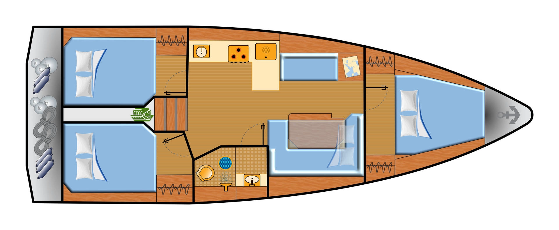Hire a Bavaria Bavaria C38 Punat