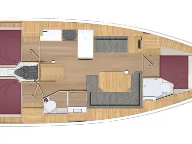 Sailboat hire in Rogoznica - Bavaria Bavaria C38