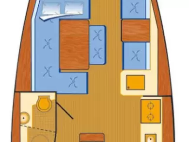 Hire Sailboat Dufour with a boat licence