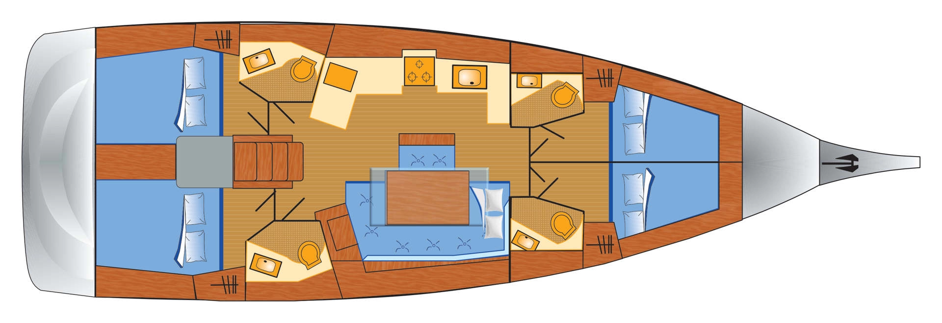 Hire a Bénéteau Oceanis 46.1 Pula