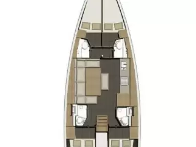 Dufour Dufour 460 Grand Large charter bareboat or skippered in  Primošten