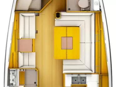 Yacht charter Alimos - Jeanneau Sun Odyssey 449 on SamBoat