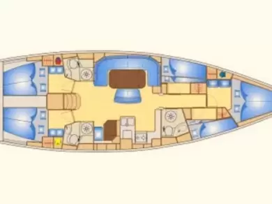 Hire Sailboat with or without skipper Bavaria Salamina