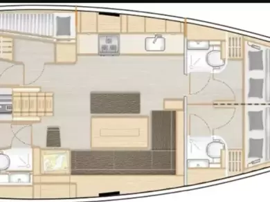 Hanse Hanse 508 charter bareboat or skippered in  Alimos