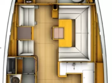 Hire Sailboat Jeanneau with a boat licence