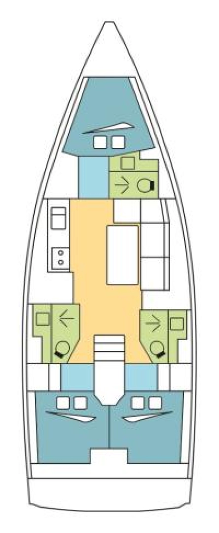 Hire Sailboat Dufour with a boat licence