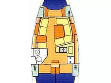 Yacht hire Alimos cheap Sun Odyssey 37