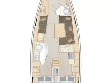 Charter a Hanse Hanse 418 in Lefkáda on Samboat