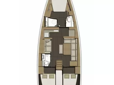 Sailboat hire in Marseille - Dufour Dufour 460 Grand Large