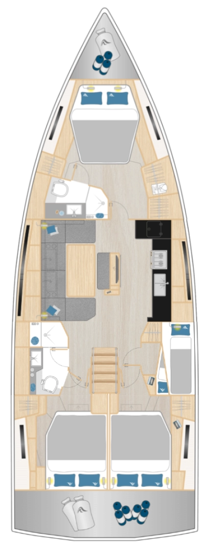 Charter a Hanse Hanse 460 in Marseille on Samboat