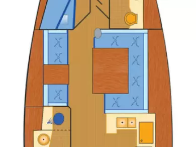 Yacht hire Heiligenhafen cheap Sun Odyssey 439