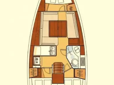 Hire Sailboat Bénéteau with a boat licence
