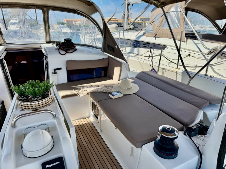 Jeanneau Sun Odyssey 490 charter bareboat or skippered in  Piso Livadi
