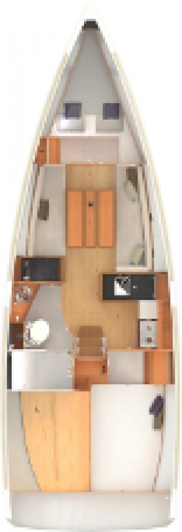 Hire Sailboat with or without skipper Jeanneau Golfe-Juan