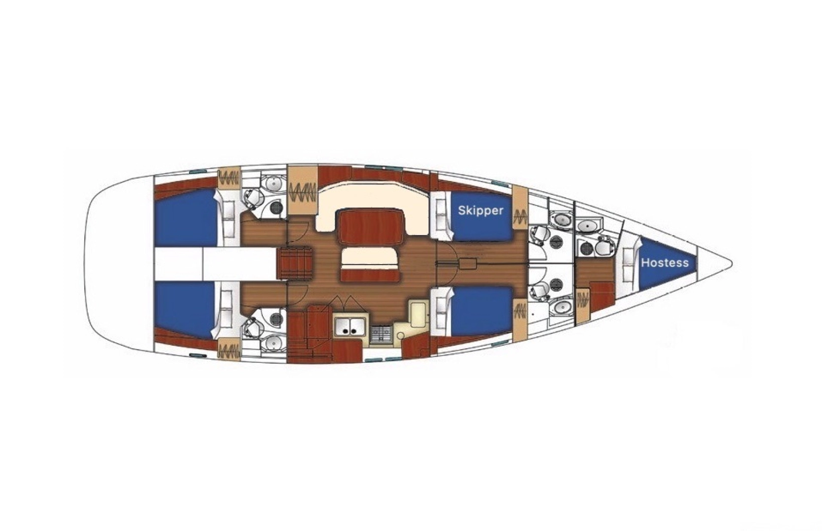 Sailboat hire in Golfo Aranci - Bénéteau Oceanis 523 Clipper