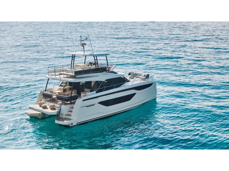 Prestige Prestige M48 charter bareboat or skippered in  Capo d'Orlando