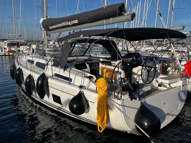 Hanse Hanse 418 charter bareboat or skippered in  Lávrio
