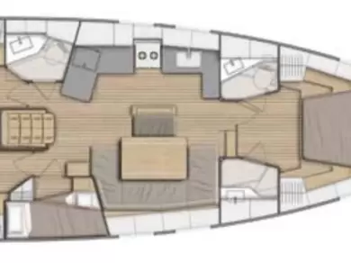 Charter a Bénéteau Oceanis 46.1 in Komolac on Samboat