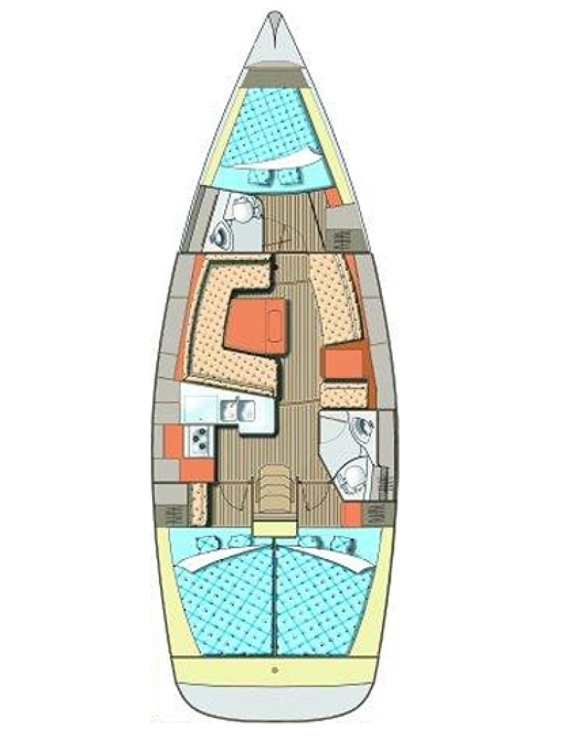 Sailboat hire in Kos - Elan Impression 384