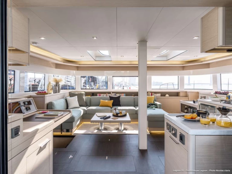 Lagoon WANDERLUST 55'  charter bareboat or skippered in  Tortola