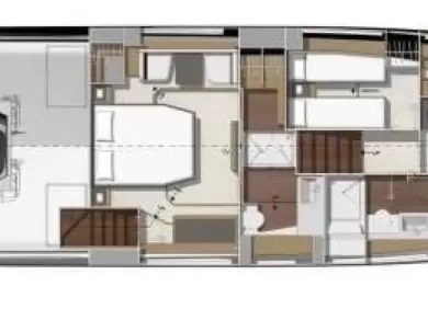 Yacht charter Podstrana - Jeanneau Prestige 590 on SamBoat