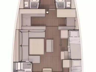 Yacht charter Tribunj - Dufour Dufour 530 on SamBoat