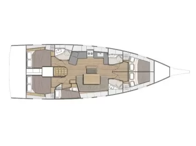 Yacht charter Lávrio - Bénéteau Oceanis 46.1 on SamBoat