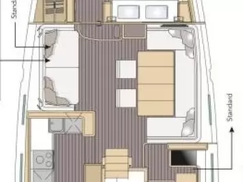 Hire a Jeanneau Jeanneau 64 Pula