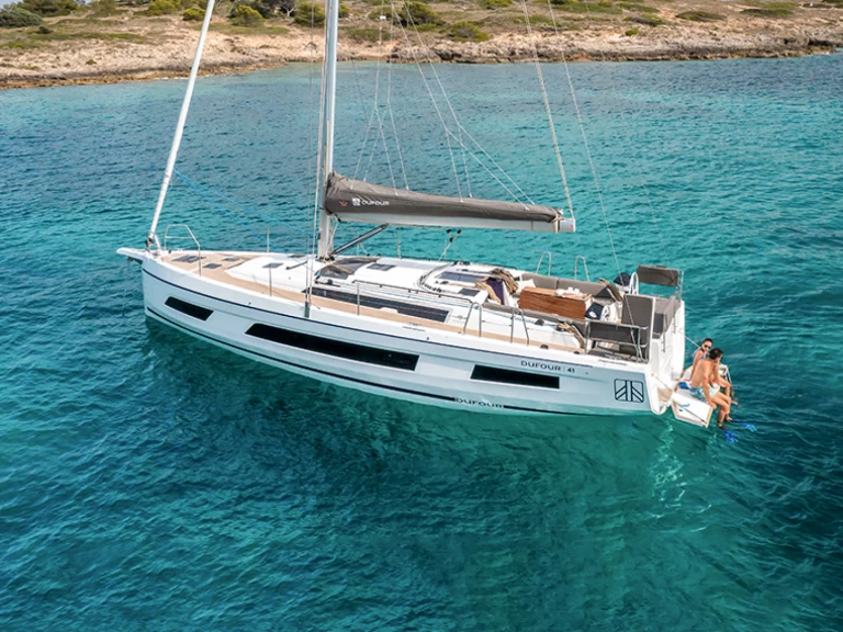 Dufour Dufour 41 charter bareboat or skippered in  Furnari