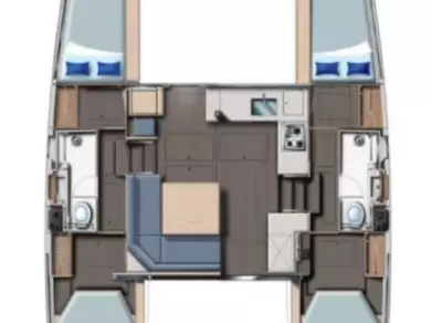 Hire a Leopard Catamarans / Robertson & Caine Leopard 40 Furnari