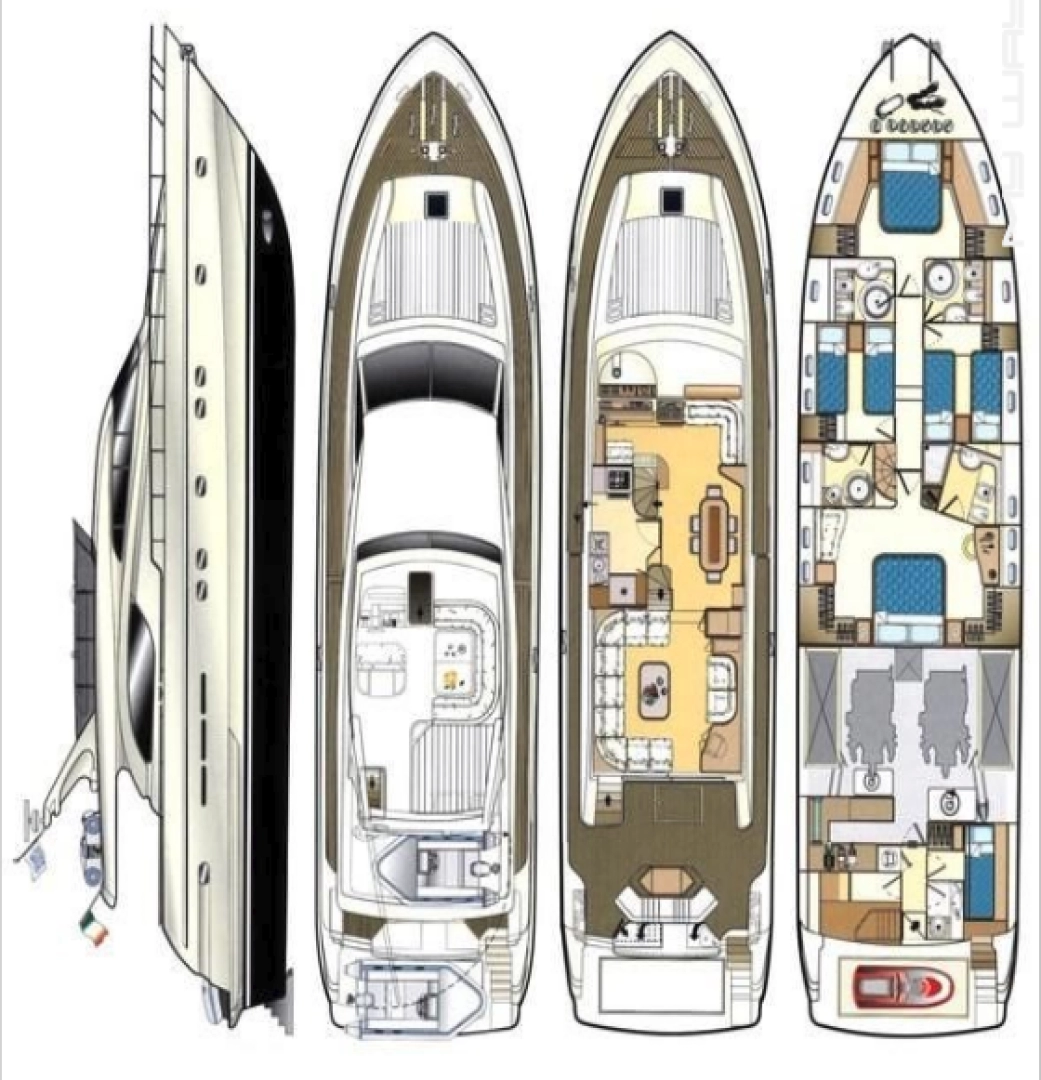 Hire a Ferretti Ferretti Yachts 720 Alimos