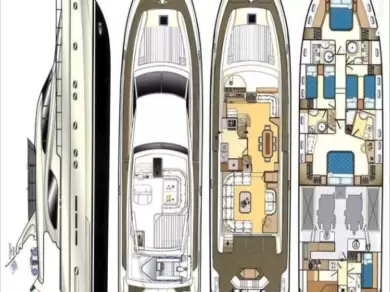 Hire a Ferretti Ferretti Yachts 720 Alimos