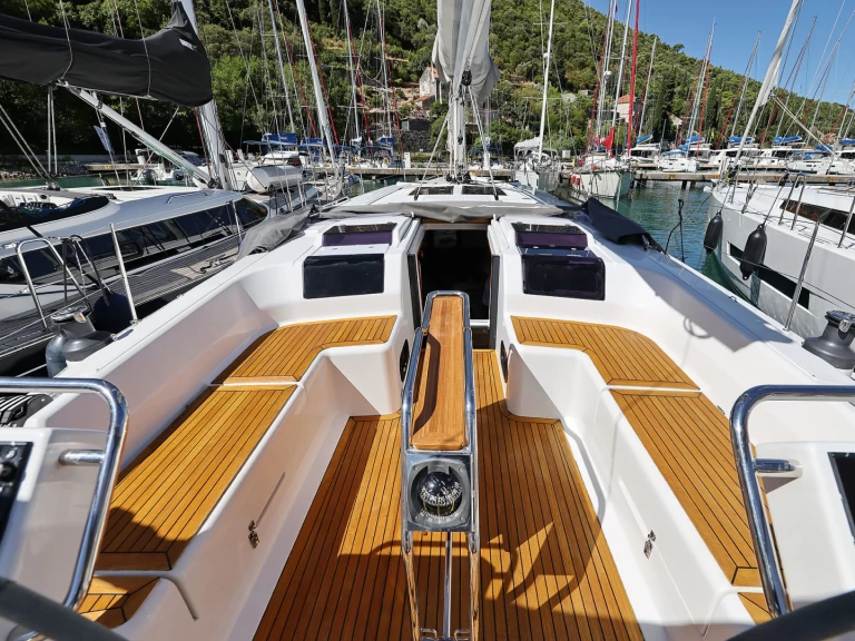 Hanse Hanse 455 charter bareboat or skippered in  Komolac