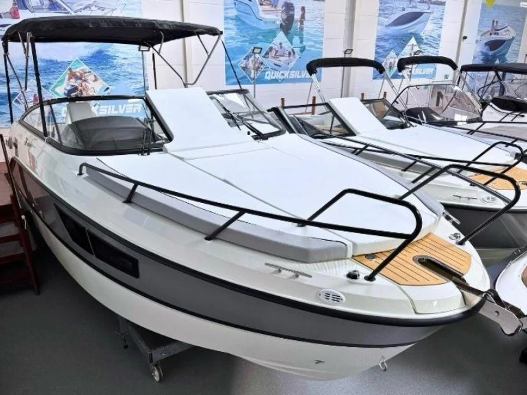 Quicksilver Activ 805 Cruiser charter bareboat or skippered in  Tribunj