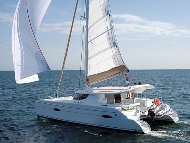 Fountaine Pajot Lipari 41 charter bareboat or skippered in  Canet-en-Roussillon