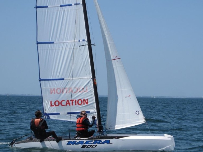 Catamaran hire in Carnac - Nacra 500 FUN
