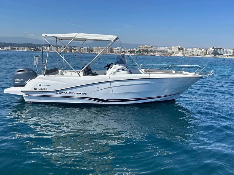 Motorboat hire in Antibes - Jeanneau CAP CAMARAT 6,5 CC Style