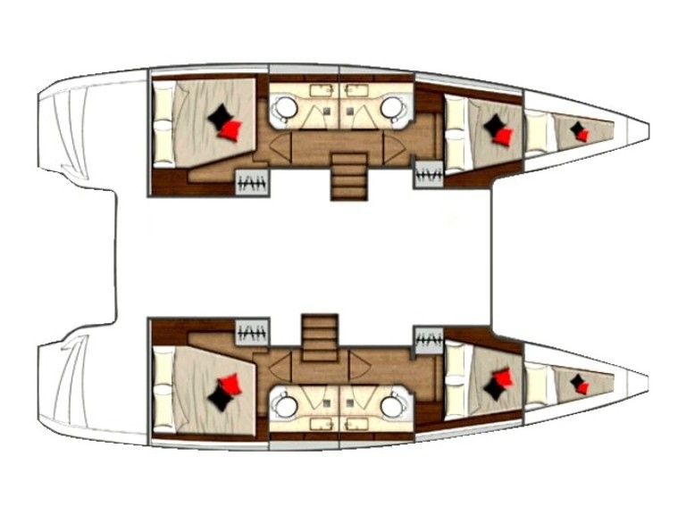 Catamaran hire in Primošten - Lagoon Lagoon 40
